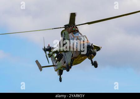 Eurocopter Tiger au Air Legend Air Show 2024 à Melun, France Banque D'Images