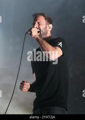 The Ocean lors de leur concert à AMFest Encobert à Salamandra, L'Hospitalet de Llobregat, Espagne. Photo : Mariano Anton. L'océan (également connu sous le nom de Banque D'Images