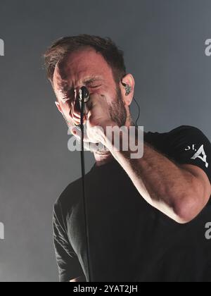 The Ocean lors de leur concert à AMFest Encobert à Salamandra, L'Hospitalet de Llobregat, Espagne. Photo : Mariano Anton. L'océan (également connu sous le nom de Banque D'Images