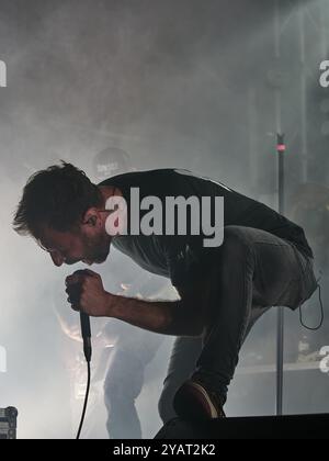 The Ocean lors de leur concert à AMFest Encobert à Salamandra, L'Hospitalet de Llobregat, Espagne. Photo : Mariano Anton. L'océan (également connu sous le nom de Banque D'Images