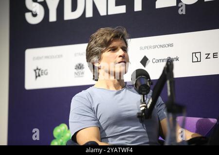 Sydney, Australie. 16 octobre 2024 : SXSW Sydney. Sur la photo : « mieux qu’hier » avec Osher Günsberg et Allegra Spender. Crédit : Richard Milnes/Alamy Live Banque D'Images