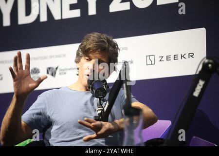 Sydney, Australie. 16 octobre 2024 : SXSW Sydney. Sur la photo : « mieux qu’hier » avec Osher Günsberg et Allegra Spender. Crédit : Richard Milnes/Alamy Live Banque D'Images