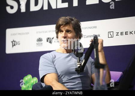 Sydney, Australie. 16 octobre 2024 : SXSW Sydney. Sur la photo : « mieux qu’hier » avec Osher Günsberg et Allegra Spender. Crédit : Richard Milnes/Alamy Live Banque D'Images