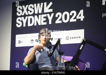 Sydney, Australie. 16 octobre 2024 : SXSW Sydney. Sur la photo : « mieux qu’hier » avec Osher Günsberg et Allegra Spender. Crédit : Richard Milnes/Alamy Live Banque D'Images