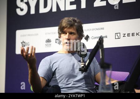 Sydney, Australie. 16 octobre 2024 : SXSW Sydney. Sur la photo : « mieux qu’hier » avec Osher Günsberg et Allegra Spender. Crédit : Richard Milnes/Alamy Live Banque D'Images