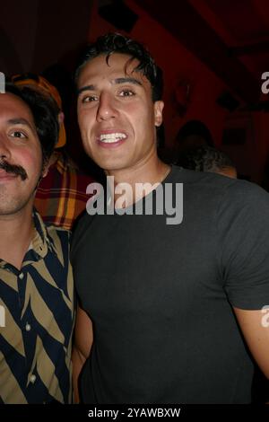 Los Angeles, Californie, États-Unis 15 octobre 2024 Matt Hardeman, personnalité de la télé-réalité, assiste à la célébration de l'anniversaire de Tuckers au Schwartz and Sandys Lounge le 15 octobre 2024 à Los Angeles, Californie, États-Unis. Photo de Barry King/Alamy Live News Banque D'Images