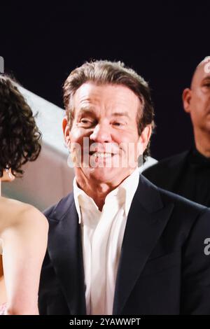 Dennis Quaid assiste au tapis rouge pour la première de la substance lors du 77ème Festival de Cannes à Cannes, France, le 19 mai 2024 (photo Alessandro Bremec/NurPhoto). Banque D'Images