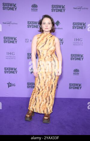 Sydney, Australie. 16 octobre 2024 : TBC assiste à la première australienne de SMILE 2 au Darling Harbour Theatre, ICC. Crédit : Richard Milnes/Alamy Live News Banque D'Images