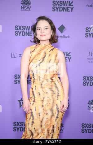 Sydney, Australie. 16 octobre 2024 : TBC assiste à la première australienne de SMILE 2 au Darling Harbour Theatre, ICC. Crédit : Richard Milnes/Alamy Live News Banque D'Images