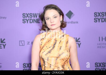 Sydney, Australie. 16 octobre 2024 : TBC assiste à la première australienne de SMILE 2 au Darling Harbour Theatre, ICC. Crédit : Richard Milnes/Alamy Live News Banque D'Images