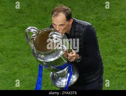 Photo du dossier datée du 29-05-2021 de Thomas Tuchel, qui prend en charge l'Angleterre ayant obtenu un succès considérable au niveau club, notamment la gloire de la Ligue des Champions avec Chelsea et des titres de championnat dans son Allemagne natale et en France. Date d'émission : mercredi 16 octobre 2024. Banque D'Images