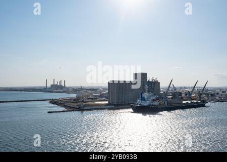 Port de la Goulette à Tunis, Tunisie Banque D'Images