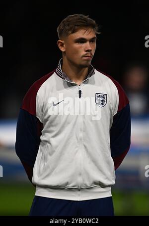 Ashton Gate, Bristol, Royaume-Uni. 15 octobre 2024. Euro 2025 Groupe F qualifier Football, Angleterre U21s versus Azerbaïdjan U21s ; Callum Doyle of England Credit : action plus Sports/Alamy Live News Banque D'Images