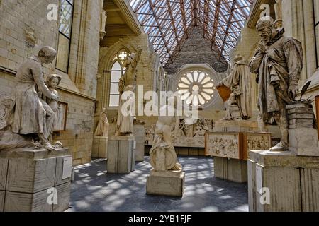 France, Maine-et-Loire, Angers, Galerie David D'Angers Banque D'Images