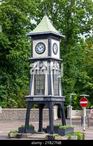 Murray Square Clock, Tillicoultry, Écosse Banque D'Images