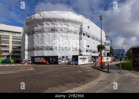 Le réaménagement du bâtiment One Friary de Bristol fournira des bureaux à Temple Quay de Bristol, ville de Bristol, Angleterre, Royaume-Uni Banque D'Images