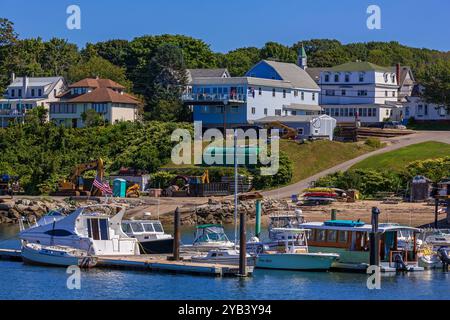 Peaks Island à Casco Bay, Portland, Maine, États-Unis Banque D'Images