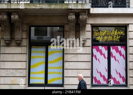 Anvers, Belgique. 16 octobre 2024. Vue extérieure de la salle de concert Arenberg à Anvers, mercredi 16 octobre 2024. BELGA PHOTO WARD VANDAEL crédit : Belga News Agency/Alamy Live News Banque D'Images