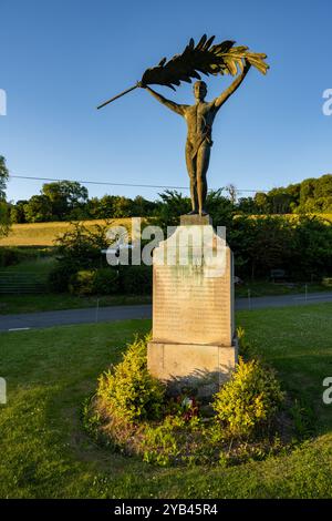 Le mémorial de guerre de Stansted Kent conçu par Alajos Strobl (1856 C 1926) Banque D'Images