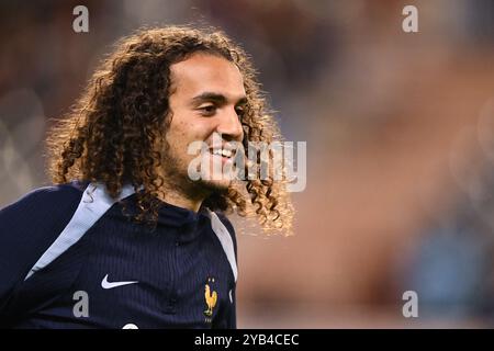 BRUXELLES - le Français Matteo Guendouzi lors du match de Ligue des Nations de l'UEFA entre la Belgique et la France au stade Roi Baudouin le 14 octobre 2024 à Bruxelles, Belgique. ANP | Hollandse Hoogte | GERRIT VAN KEULEN Banque D'Images