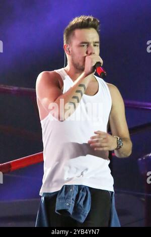 ROYAUME-UNI. 16 octobre 2024. Photo Liam Payne une direction du spectacle britannique Liam Payne est mort après être tombé du troisième étage d'un hôtel à Buenos Aires, selon les autorités locales. Il avait 31 ans. Date de la photo : mercredi 16 octobre 2024. Crédit : Glamourstock/Alamy Live News Banque D'Images