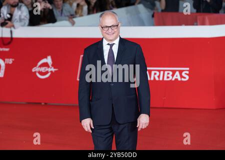 16 octobre 2024, Rome, Italie : le maire de Rome Roberto Gualtieri assiste au tapis rouge de la soirée d'ouverture de la dix-neuvième édition du Rome film Fest, 16 octobre 2024 (crédit image : © Matteo Nardone/Pacific Press via ZUMA Press Wire) USAGE ÉDITORIAL SEULEMENT! Non destiné à UN USAGE commercial ! Banque D'Images