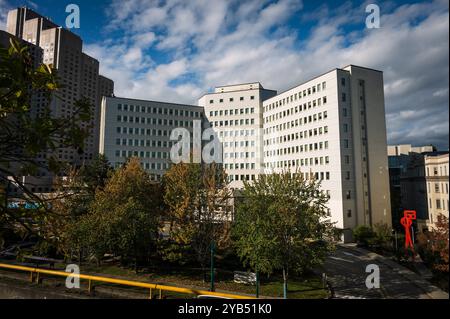 Hôpital général de Vancouver. Vancouver BC, Canada. Banque D'Images