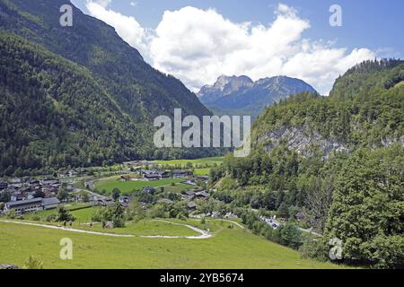 Gorge de Seisenbergklamm, monument naturel, Weissbach BEI Lofer, Pinzgau, Salzburger Land, Autriche, Europe Banque D'Images