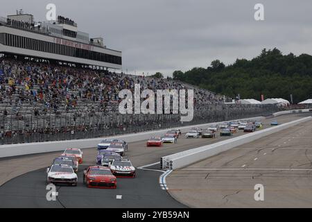 Cole Custer court pour les SciAps 200 à Concord, NH, USA, Amérique du Nord Banque D'Images