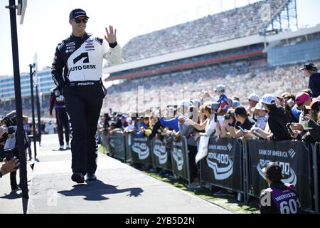 Ryan Preece (41), pilote de la série NASCAR Cup Series, est présenté pour la Bank of Amercia ROVAL 400 au Charlotte Motor Speedway à Concord NC Banque D'Images