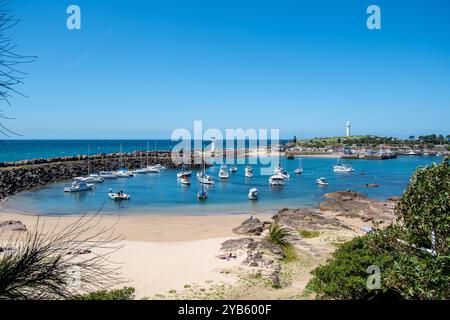 Wollongong Harbour Nouvelle-Galles du Sud Australie Banque D'Images