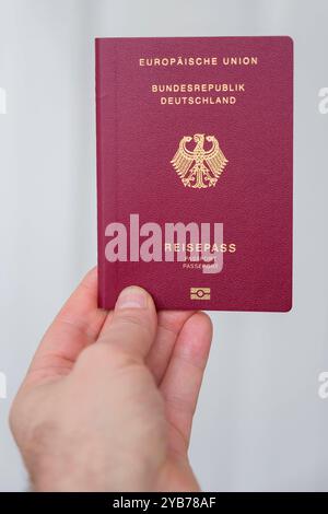 Deutscher Reisepass *** passeport allemand Nordrhein-Westfalen Deutschland, Allemagne GMS17830 Banque D'Images