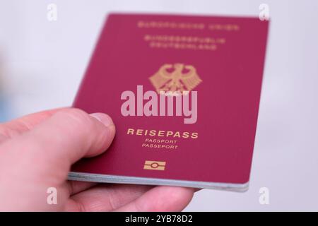 Deutscher Reisepass *** passeport allemand Nordrhein-Westfalen Deutschland, Allemagne GMS17837 Banque D'Images