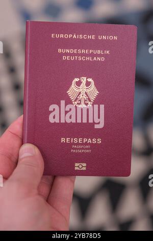 Deutscher Reisepass *** passeport allemand Nordrhein-Westfalen Deutschland, Allemagne GMS17835 Banque D'Images