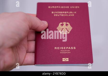 Deutscher Reisepass *** passeport allemand Nordrhein-Westfalen Deutschland, Allemagne GMS17836 Banque D'Images