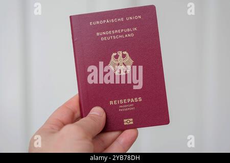 Deutscher Reisepass *** passeport allemand Nordrhein-Westfalen Deutschland, Allemagne GMS17832 Banque D'Images