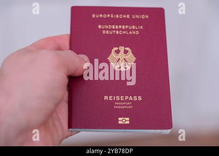 Deutscher Reisepass *** passeport allemand Nordrhein-Westfalen Deutschland, Allemagne GMS17838 Banque D'Images