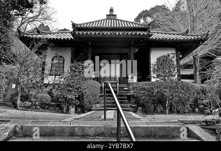 Temple Anyoji, Higashiyama, Kyoto, Japon. Construit par Saicho pendant l'ère Enryaku (782 – 806) sur ordre de l'empereur Kanmu. Banque D'Images