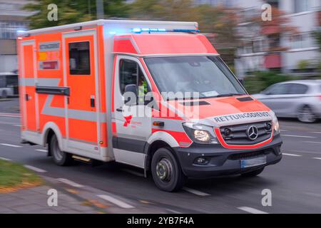 Ambulance en action Banque D'Images