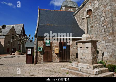 Piriac-sur-mer , Eglise Saint-Pierre-es-liens, Loire-Atlantique, pays de Loire, France, Europe Banque D'Images