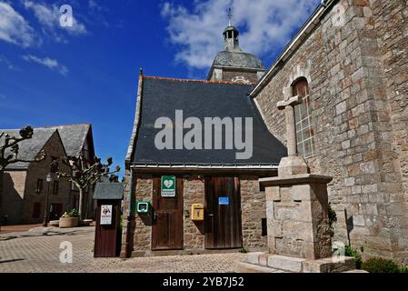 Piriac-sur-mer , Eglise Saint-Pierre-es-liens, Loire-Atlantique, pays de Loire, France, Europe Banque D'Images