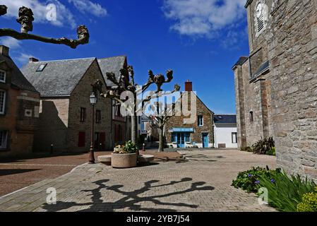 Piriac-sur-mer , Eglise Saint-Pierre-es-liens, Loire-Atlantique, pays de Loire, France, Europe Banque D'Images