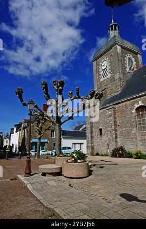 Piriac-sur-mer , Eglise Saint-Pierre-es-liens, Loire-Atlantique, pays de Loire, France, Europe Banque D'Images