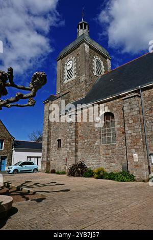 Piriac-sur-mer , Eglise Saint-Pierre-es-liens, Loire-Atlantique, pays de Loire, France, Europe Banque D'Images