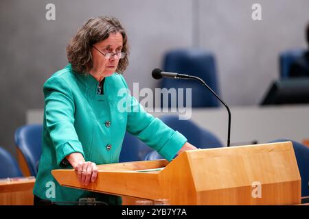 Den Haag, pays-Bas. 15 octobre 2024. DEN HAAG, PAYS-BAS - 15 OCTOBRE : la ministre Marjolein Faber lors du débat plénier à la Tweede Kamer le 15 octobre 2024 à Den Haag, pays-Bas (photo de John Beckmann/Orange Pictures) crédit : Orange pics BV/Alamy Live News Banque D'Images