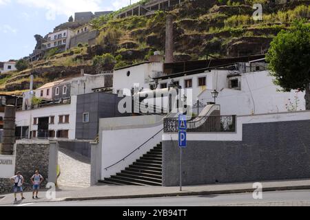 Distillerie de rhum Engenhos da Calheta à Madère Banque D'Images