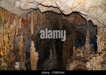 Grotte de Keloglan à Denizli, Turquie Banque D'Images