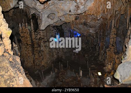 Grotte de Keloglan à Denizli, Turquie Banque D'Images