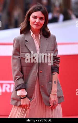 Rome, Italie. 17 octobre 2024. ELISA Fuksas assiste au tapis rouge ''Marko Polo'' lors du 19ème Festival du film de Rome à l'Auditorium Parco Della Musica à Rome, Italie, le 17 octobre 2024. (Photo de Domenico Cippitelli/NurPhoto) crédit : NurPhoto SRL/Alamy Live News Banque D'Images