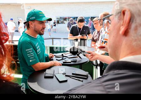 Austin, Vereinigte Staaten. 17 octobre 2024. 17 octobre 2024, circuit of the Americas, Austin, FORMULE 1 PIRELLI UNITED STATES GRAND PRIX 2024, photo crédit : dpa/Alamy Live News Banque D'Images